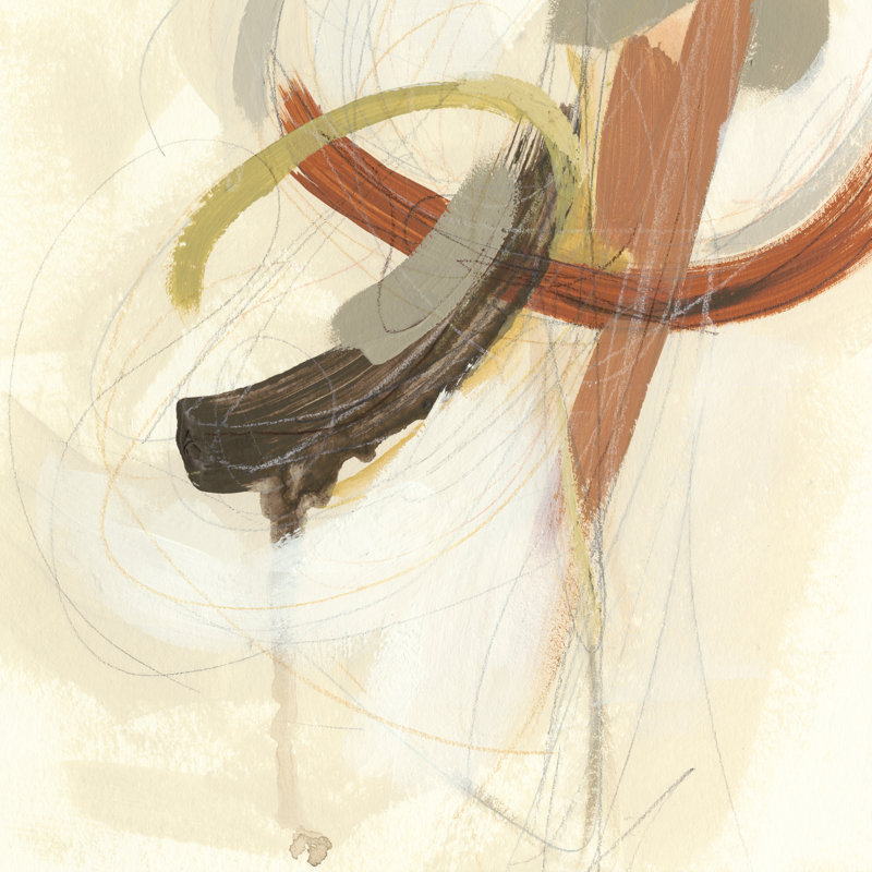 Upstage I by June Erica Vess - Wrapped Canvas Print, 12" H x 12" W