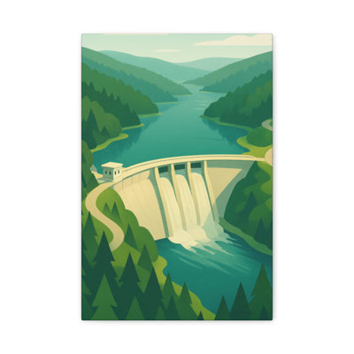 Apel Single Picture Frame Print on Canvas