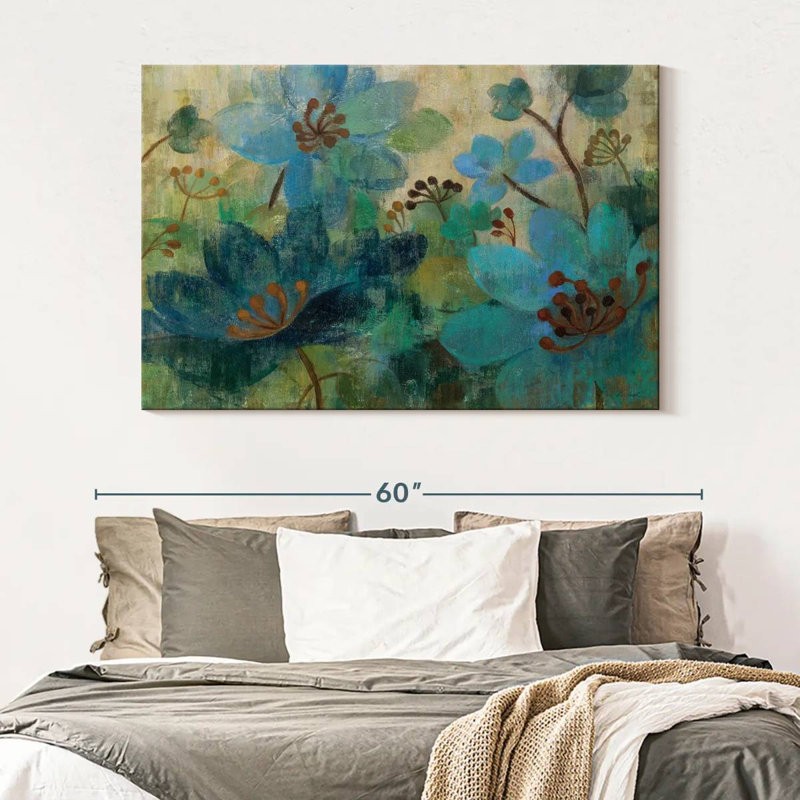 Avery Peacock Garden, 34" H x 51" W