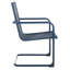 Chaise de patio empilable Ince
