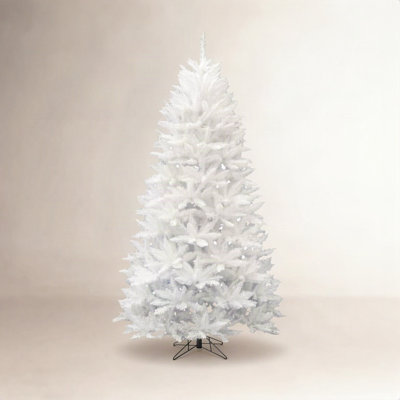 Sparkle White Spruce Pre-Lit Christmas Tree