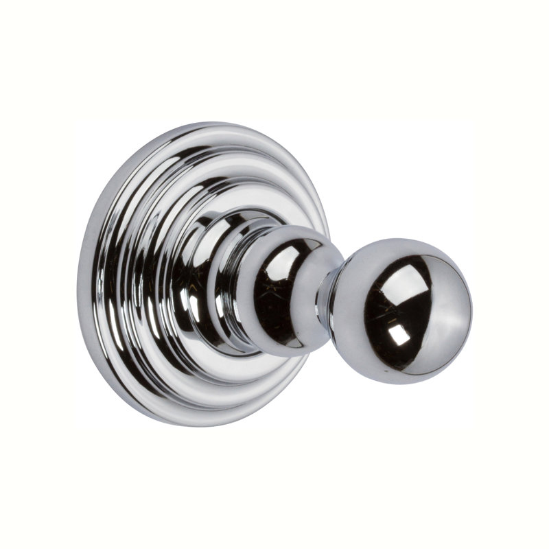 Chelsea Single Robe Hook, Polished Chrome