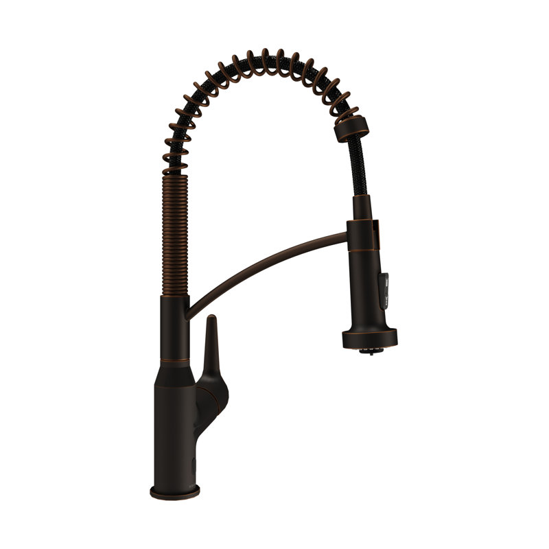 Karran Scottsdale Pull Down Touchless Kitchen Faucet, Oil Rubbed Bronze
