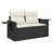 Vidaxl Garden Sofa Set PE Rattan