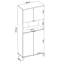 Kathaleen 80cm Sideboard