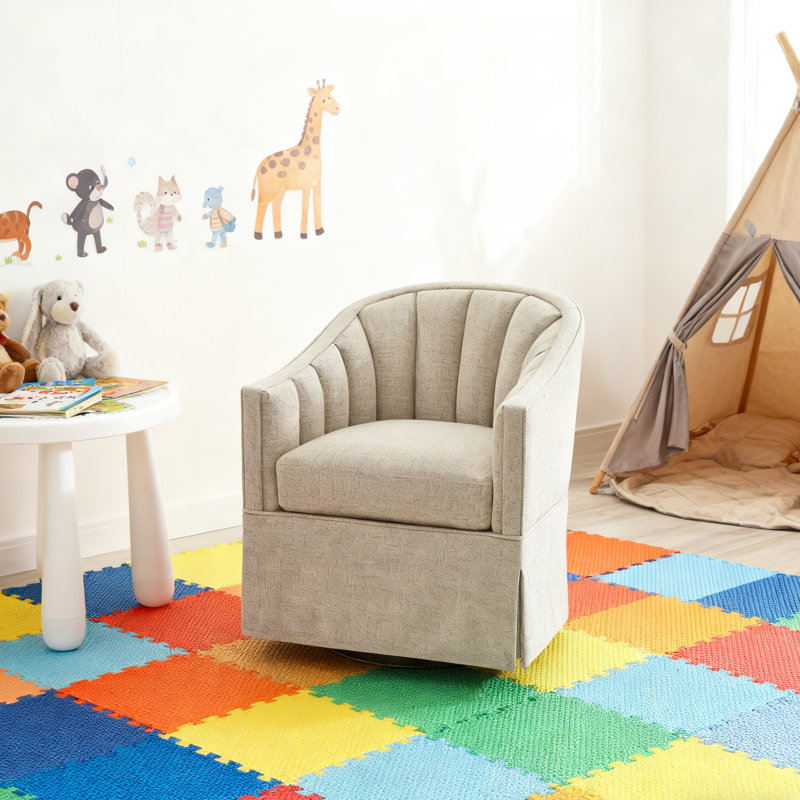 Fauteuil d'appoint pivotant moderne, Blé