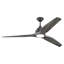 Ventilateur de plafond à DEL de 60 po à hélice de trois pales avec ensemble d'éclairage inclus Limerick-1991214793