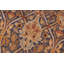 Tapis oriental rouge / bleu / brun clair en laine noué à la main 8 pi 1 po x 10 pi Parand