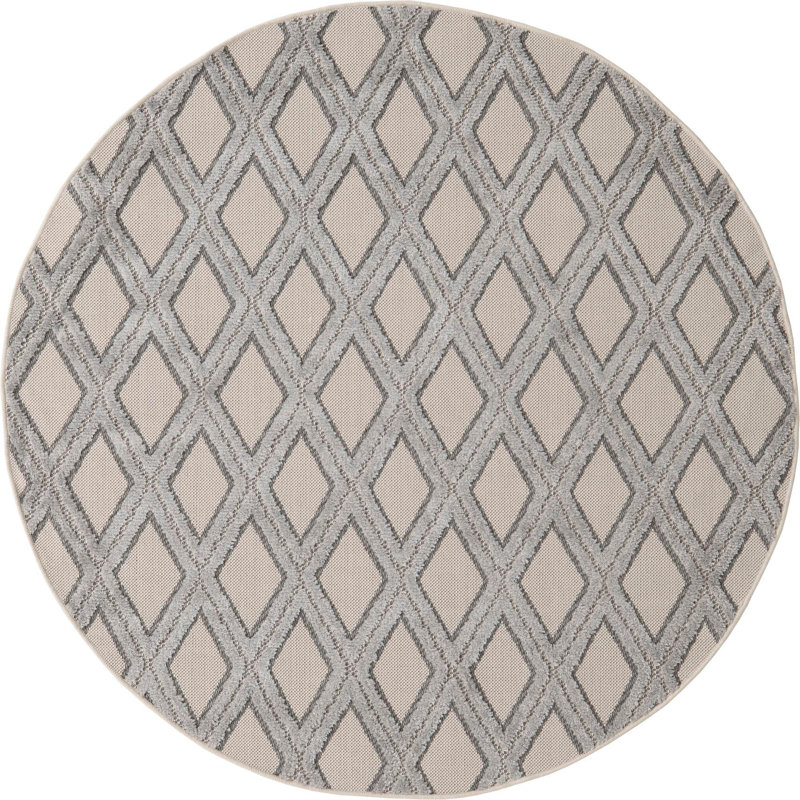 Britnie Abstract Indoor Rug, Round 5'3"