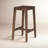 The Colony Stool Features A Timeless, Minimalist Design With Clean Lines And A Warm Medium Brown Finish.-117394861