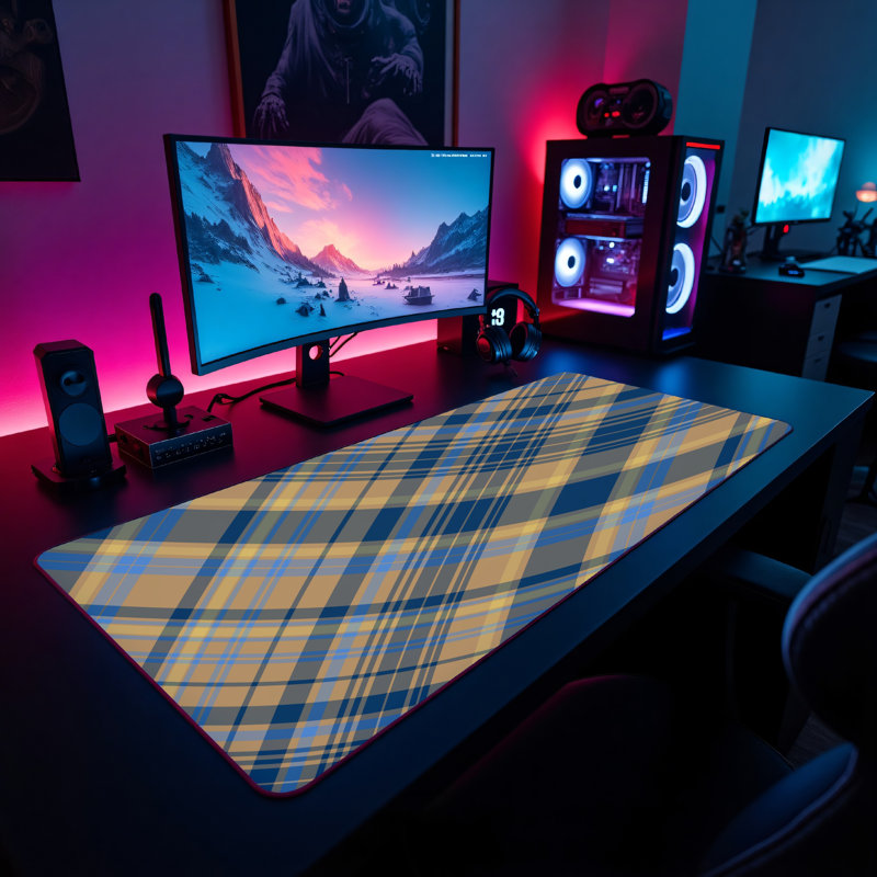 Polyester Desk Pad, 23.6x13.8