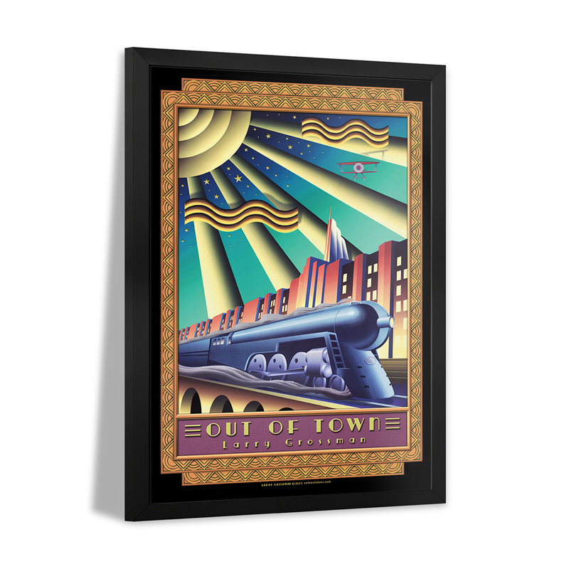 Affiches encadrées haut de gamme Out of Town, H 32 po x l 24 po