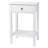 Two-Layer Bedside Cabinet Table With Drawer
