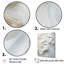 Abstrait blanc laiteux II - Art mural abstrait sur toile-1760841271-1760841267