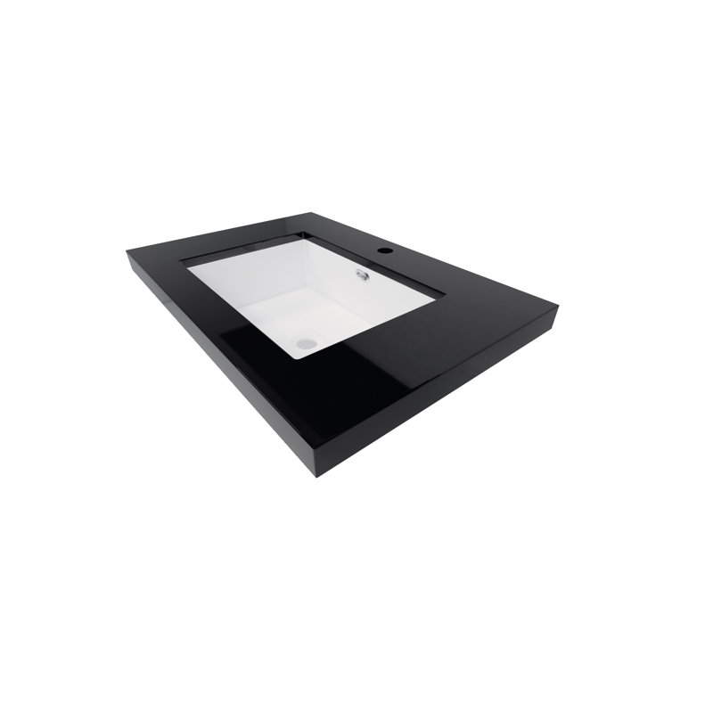Reyes 31'' Bathroom Vanity Top with Sink
