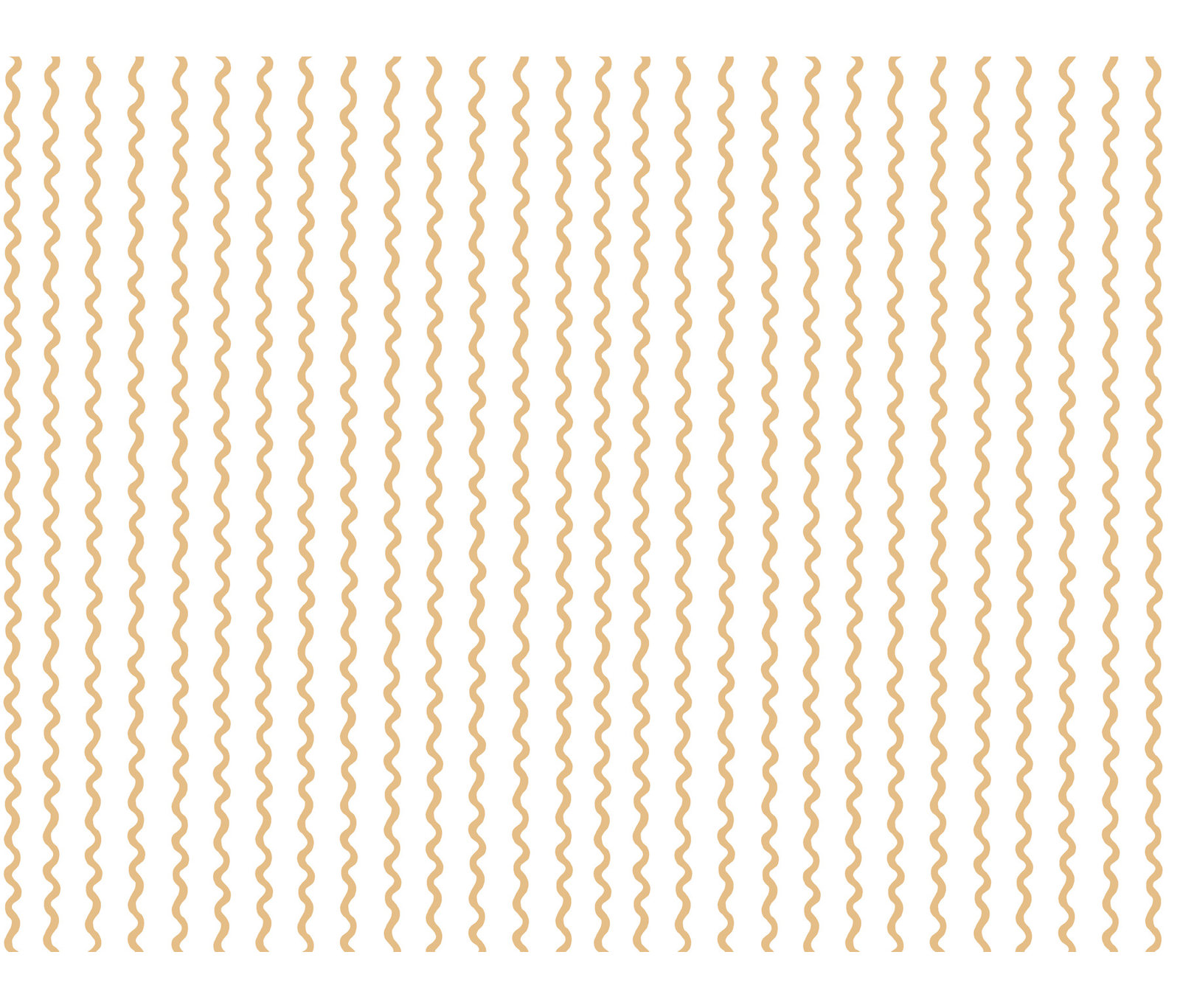 Rifle Paper Co. Rickrack Wallpaper Double Roll, Gold