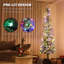 Arbre de Noël crayon pré-éclairé-488366516