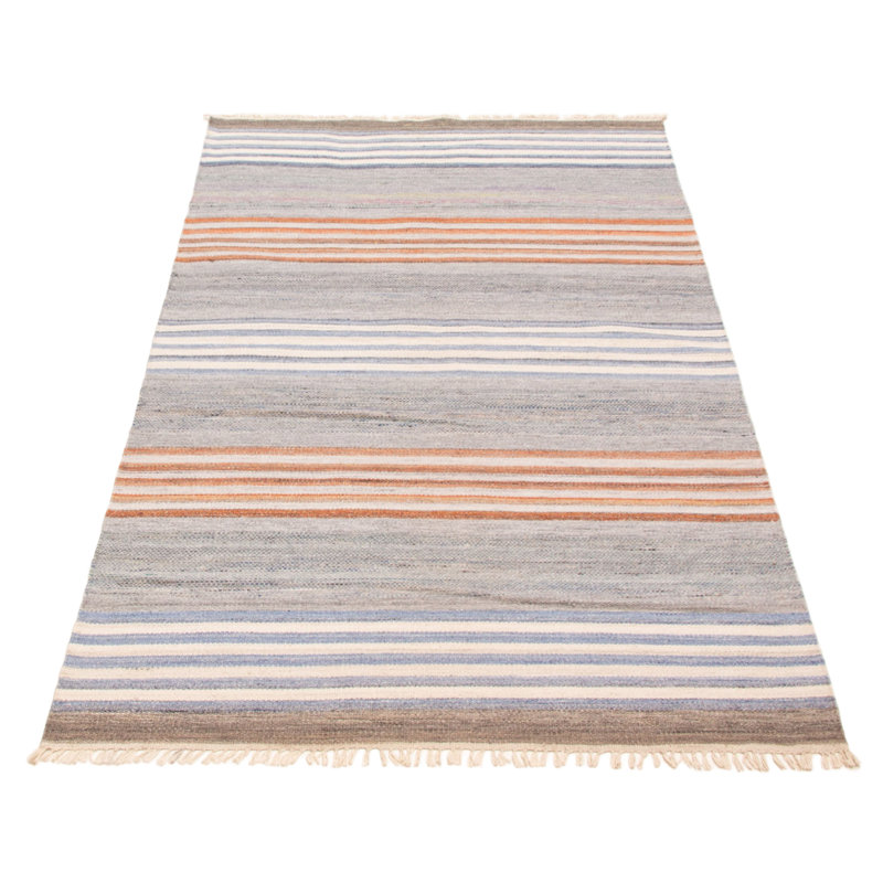 Boho Grey Kilim 5'0" x 8'2"