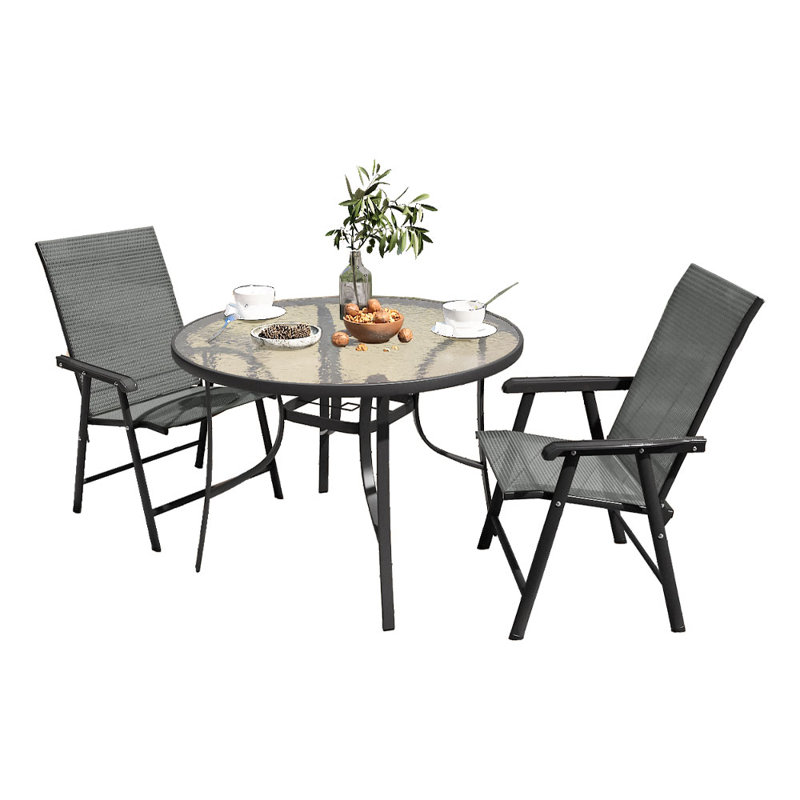 Sumava 2 - Person Patio Dining Set with Round Table