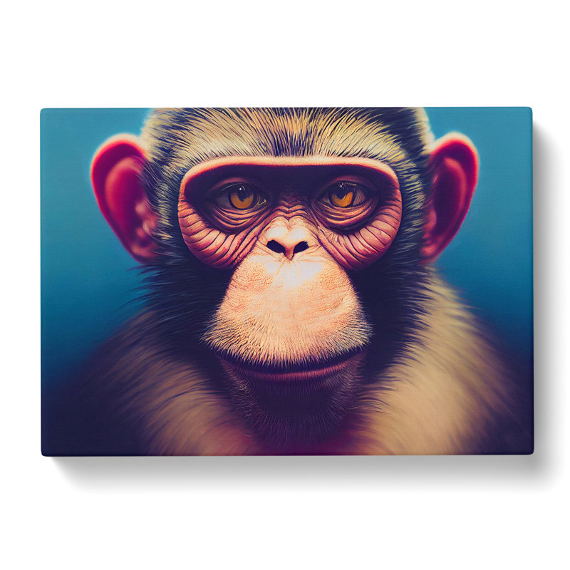 Modern Monkey Vol.2 - Wrapped Canvas, 40cm H x 60cm W x 3cm D
