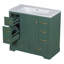 Ensemble de meuble-lavabo 36 po avec évier, six tiroirs, diviseur de tiroir multifonctionnel, tablette réglable-24942615-24942613