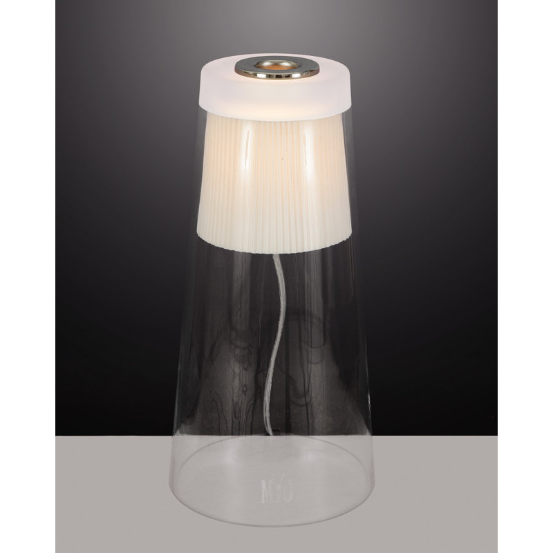 Cone Glass Table Lamp