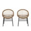 Chaise Edgar (ensemble de 2)