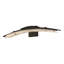 Glissade Steel LED Armed Sconce-1074522709