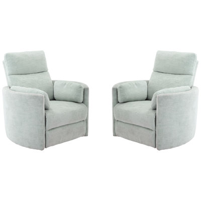 Bre 40" W Power Swivel Glider Recliner