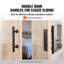 VEVOR 213.4 Cm H Barn Door with Hardware Kit Wood Sliding Barn Door Kit-1123905341