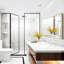 Miroir de meuble-lavabo 40 x 30 pouces avec DEL, options de couleurs 3000 - 6000K, brouillard, alliage d'aluminium doré, miroir mural à fixation murale, intensité variable 3000K, montable