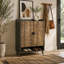 Armoire rustique, rangement rétro, armoire à chaussures pratique