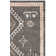 Mickie Southwestern Handmade Flatweave Jute Black/Ivory Area Rug