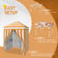 Auvent portatif escamotable 5 pi x 5 pi-121675493