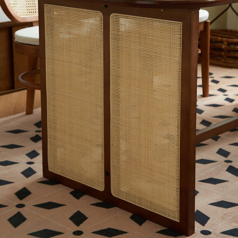 Ensemble de table de salle à manger Retro Beauty, H 29,13 po x L 78,74 po x l 35,43 po