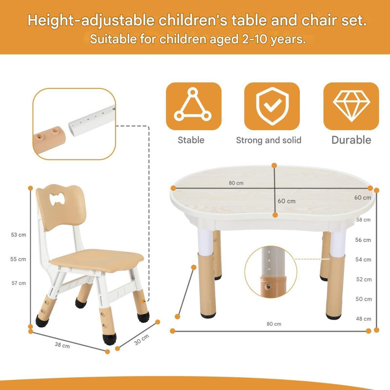2 - Person Dining Set, Yellow