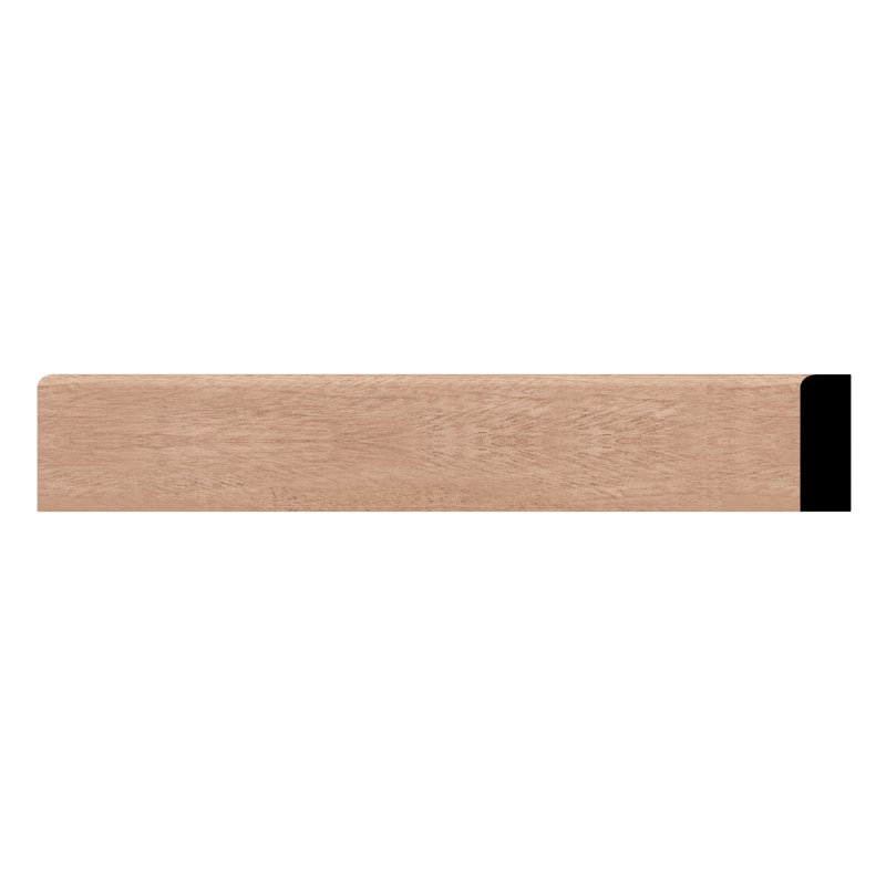 Moulure de teinture pour bois massif WM887, Sapele