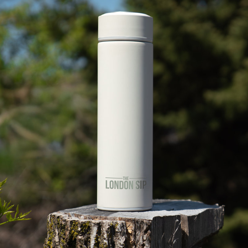 Bouteille infuseur de thé London 16 g, Blanc