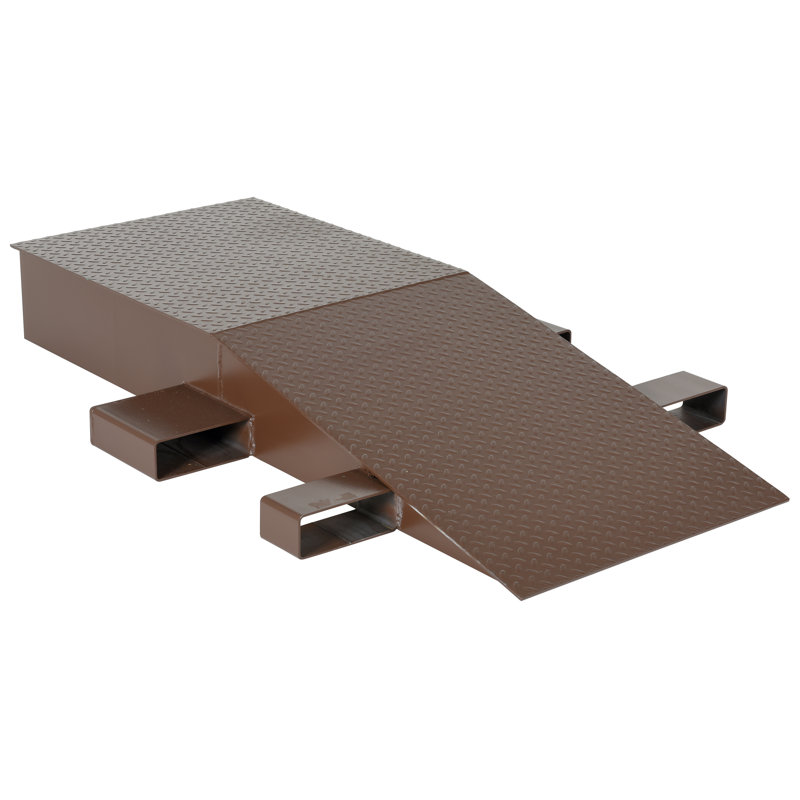 Rampe portable vestil, H 13 po x l 39 po x P 72 po
