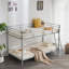Lit superposé simple à profil bas Gray-91767782
