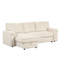 Canapé-lit modulaire à 3 places avec rangement et porte-gobelets en beige-1539999073
