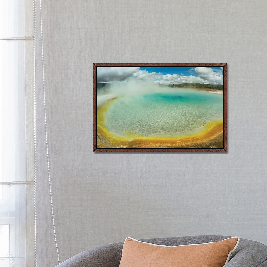 Sunset Lake, Yellowstone National Park, Wyoming von Tim Fitzharris - Galerie-verpackte Leinwand Giclée auf Leinwand