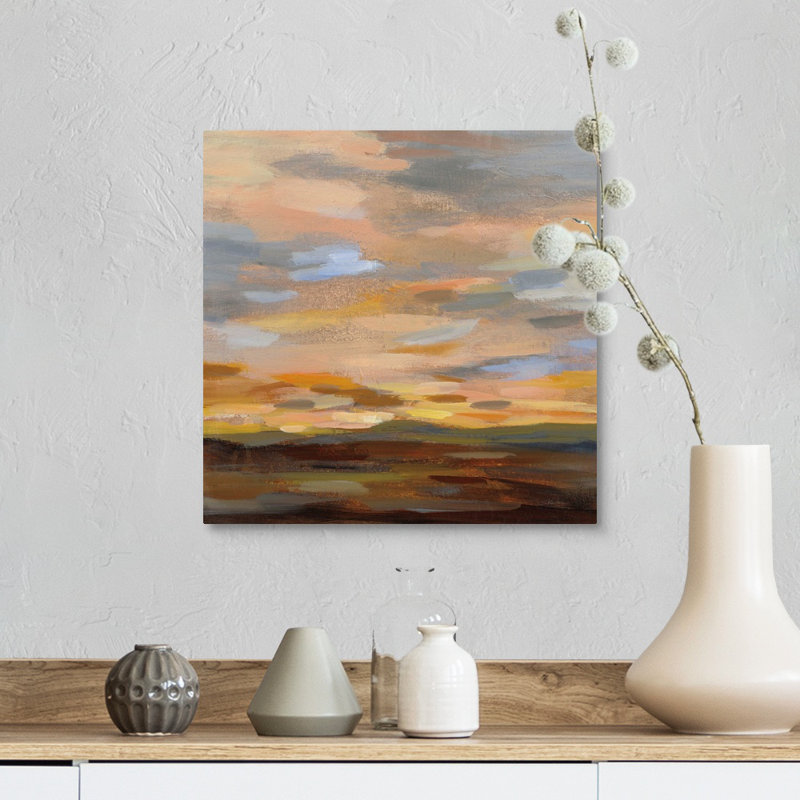 Ciel du désert III-reproduction d’art, Toile tendue, H 12 po x l 12 po x P 1,25 po