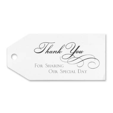 Koyal Wholesale Fancy Frame Kids Party Favor Thank You Tags with String,  Butterfly Birthday Gift Tags For Gift Bags 