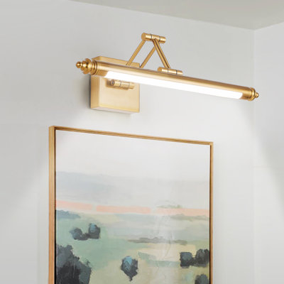 1-Light Dimmable LED Picture Light with Adjustable Colour Temperature (3000K/4000K/6000K), Artwork Display Lighting