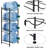 Huei 13.19'' W Metal Storage Rack-2021350634