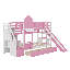 Lit superposé de style château-508657648-508657663