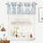 Floral Tailored Window Valance-2097437076-2097437077