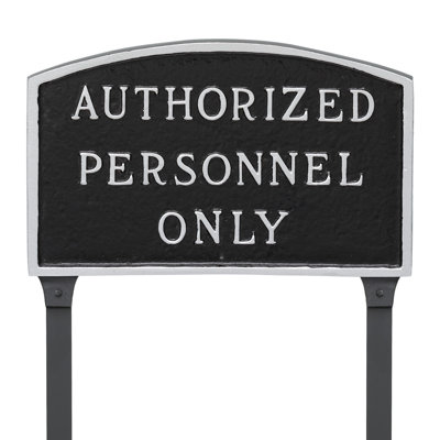 Weather Resistant Metal Garden Sign