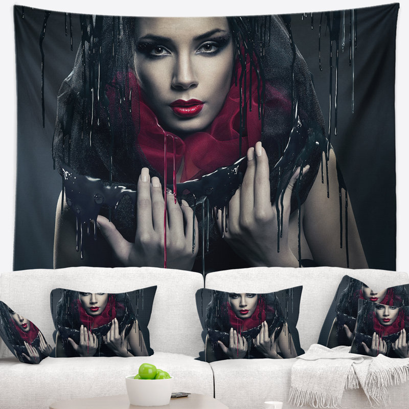 Polyester Tapestry, 78" H x 92" W